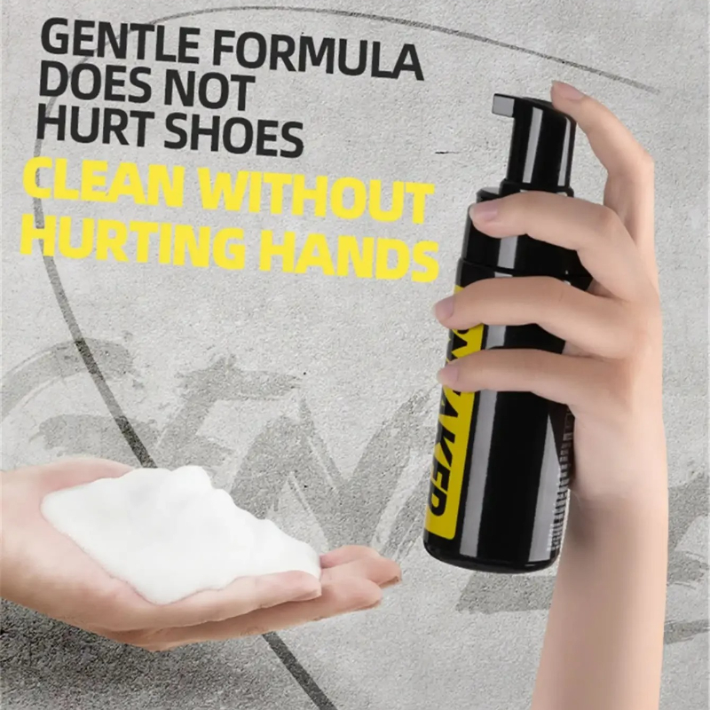 Sneaker Care Spray - Sports Shoe Foam Cleaner Kit Dry