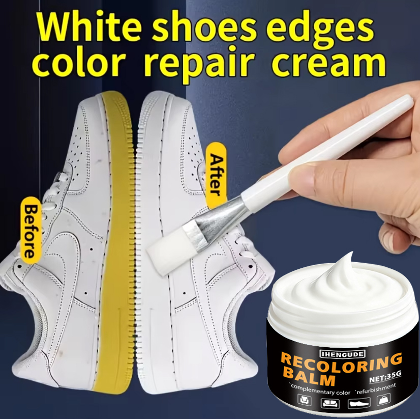 Sneaker Care Spray - New White Shoe Edge Repair Cream