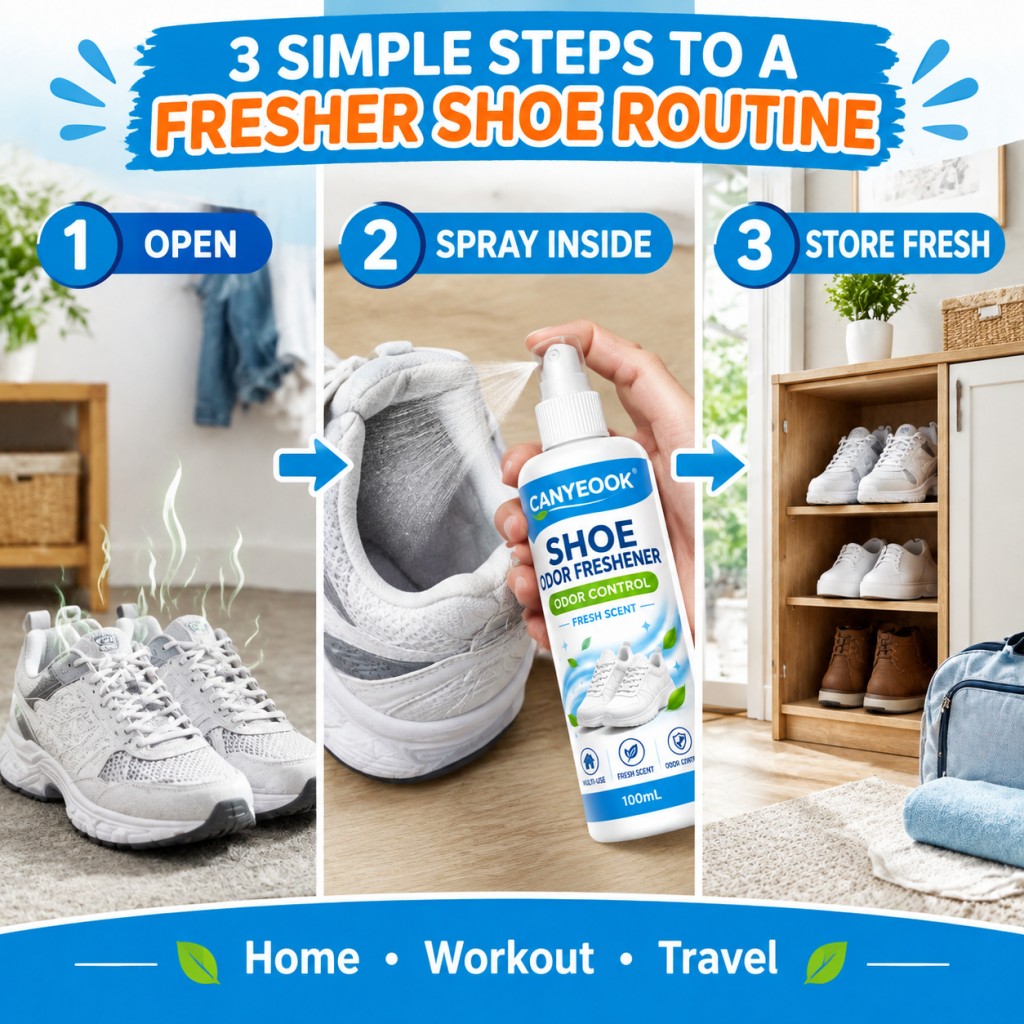 CANYEOOK Shoe Deodorant Spray  - Sneaker Care Spray recension och pris